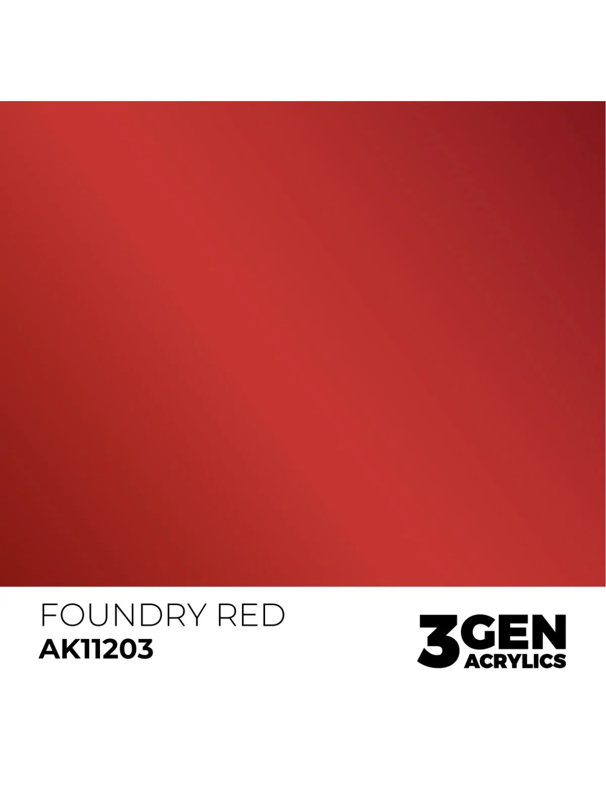 Compra Foundry Red Metallic Green Metallic 3 Gen 17 ml (AK11203) de AK