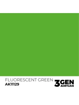 Compra Fluorescent Green 3 Gen 17 ml (AK11129) de AK Interactive al me