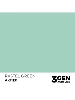 Compra Pastel Green 3 Gen 17 ml (AK11131) de AK Interactive al mejor p