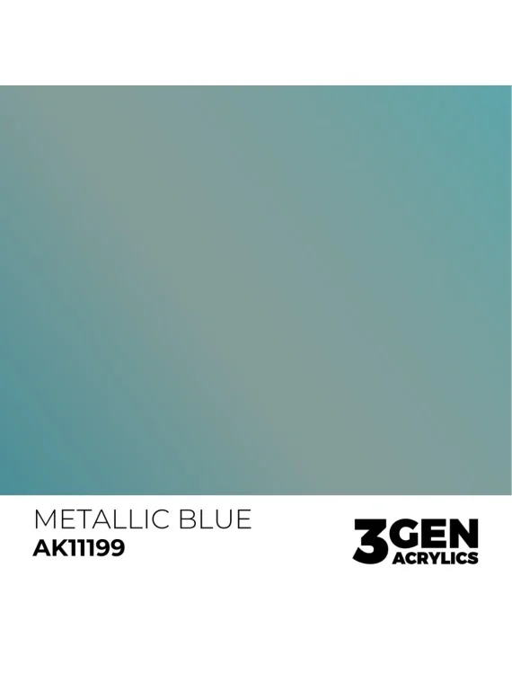 Compra Metallic Blue Metallic Green Metallic 3 Gen 17 ml (AK11199) de 
