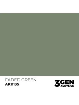 Compra Faded Green 3 Gen 17 ml (AK11135) de AK Interactive al mejor pr