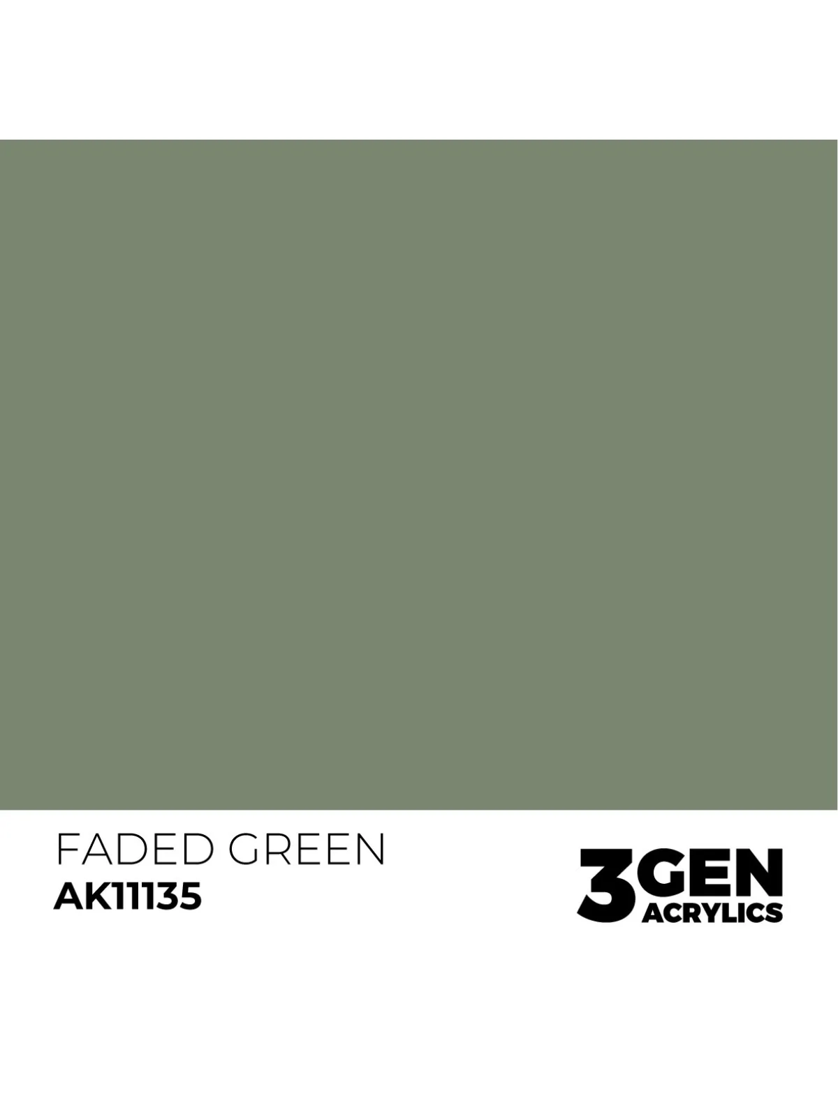 Compra Faded Green 3 Gen 17 ml (AK11135) de AK Interactive al mejor pr