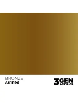 Compra Bronze Metallic Green Metallic 3 Gen 17 ml (AK11196) de AK Inte