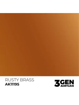 Compra Rusty Brass Metallic Green Metallic 3 Gen 17 ml (AK11195) de AK
