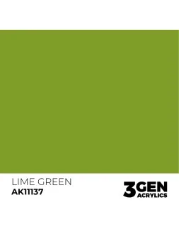 Compra Lime Green 3 Gen 17 ml (AK11137) de AK Interactive al mejor pre
