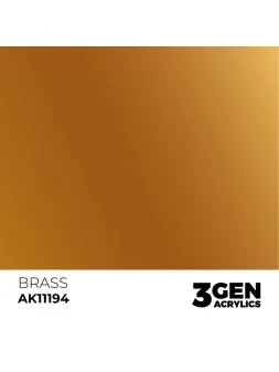 Compra Brass Metallic Green Metallic 3 Gen 17 ml (AK11194) de AK Inter