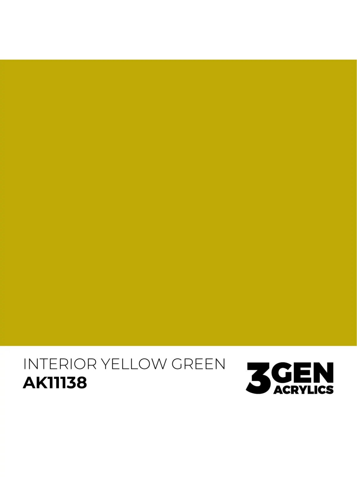 Compra Interior Yellow Green 3 Gen 17 ml (AK11138) de AK Interactive a
