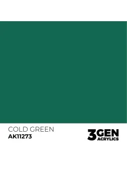 Compra Cold Green Color Punch 3 Gen 17 ml (AK11273) de AK Interactive 