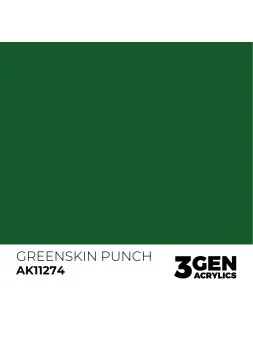 Compra Greenskin Punch Color Punch 3 Gen 17 ml (AK11274) de AK Interac