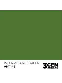Compra Intermediate Green 3 Gen 17 ml (AK11149) de AK Interactive al m