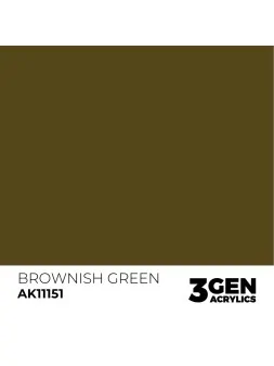 Compra Brownish Green 3 Gen 17 ml (AK11151) de AK Interactive al mejor