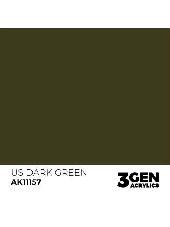 Compra US Dark Green 3 Gen 17 ml (AK11157) de AK Interactive al mejor 