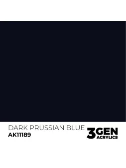 Compra Dark Prussian Blue 3 Gen 17 ml (AK11189) de AK Interactive al m