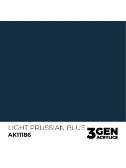 Compra Light Prussian Blue 3 Gen 17 ml (AK11186) de AK Interactive al 