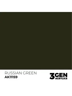 Compra Russian Green 3 Gen 17 ml (AK11159) de AK Interactive al mejor 