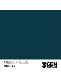 Compra Medium Blue 3 Gen 17 ml (AK11184) de AK Interactive al mejor pr