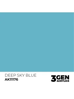 Compra Deep Sky Blue 3 Gen 17 ml (AK11176) de AK Interactive al mejor 