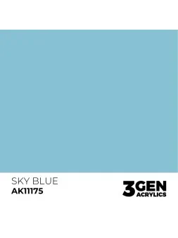 Compra Sky Blue 3 Gen 17 ml (AK11175) de AK Interactive al mejor preci