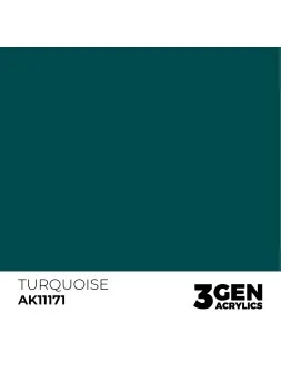 Compra Turquoise 3 Gen 17 ml (AK11171) de AK Interactive al mejor prec