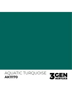 Compra Aquatic Turquoise 3 Gen 17 ml (AK11170) de AK Interactive al me
