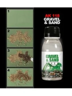 Compra Gravel and Sand Fixer AK 100ml (AK118) de AK Interactive al mej