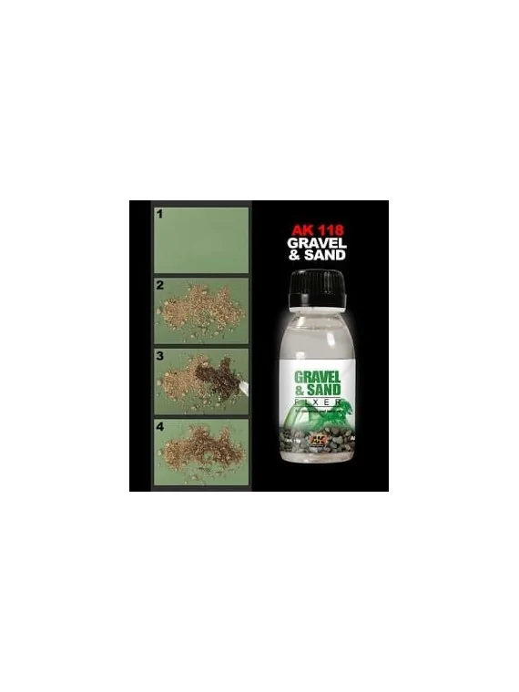 Compra Gravel and Sand Fixer AK 100ml (AK118) de AK Interactive al mej