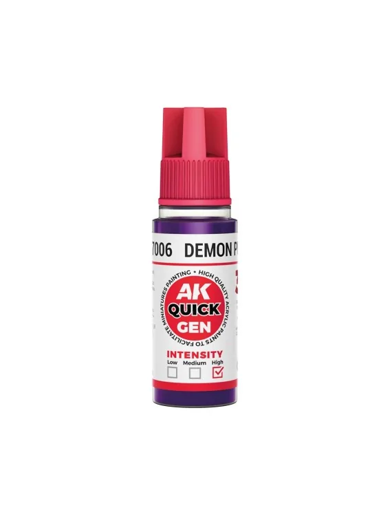 Compra Demon Purple Quick Gen Color 18 ml (AK17006) de AK Interactive 