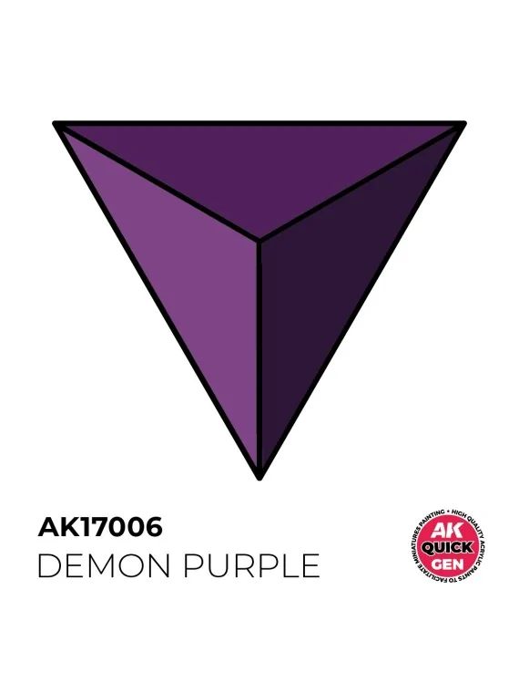Compra Demon Purple Quick Gen Color 18 ml (AK17006) de AK Interactive 