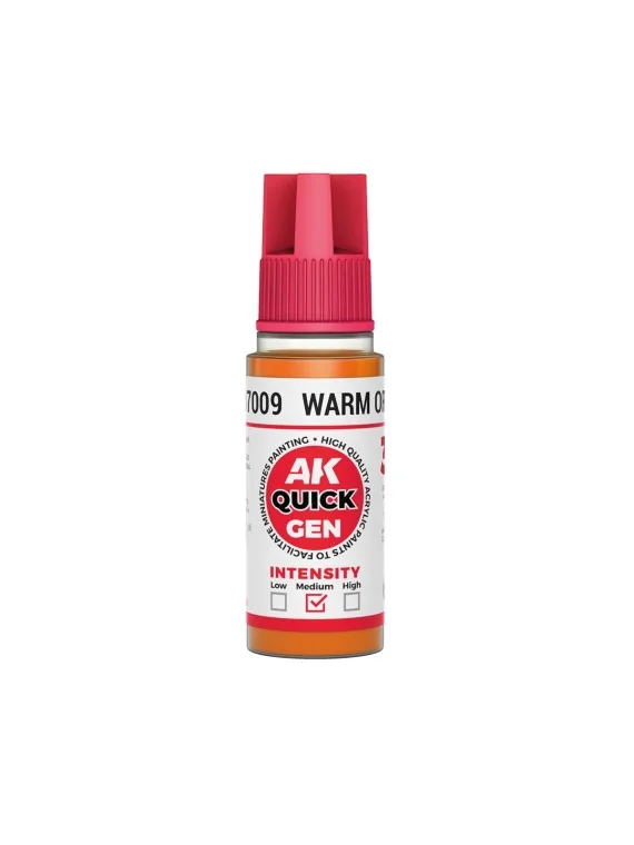 Compra Warm Orange Quick Gen Color 18 ml (AK17009) de AK Interactive a