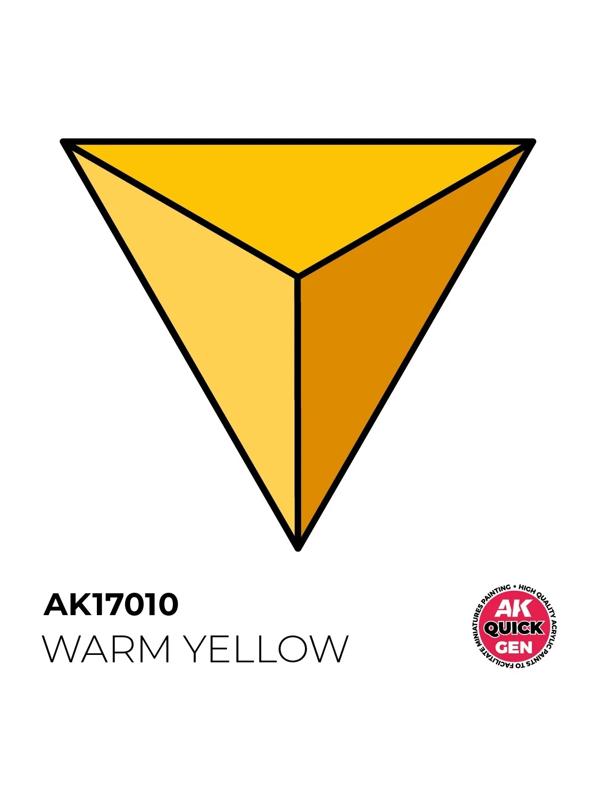 Compra Warm Yellow Quick Gen Color 18 ml (AK17010) de AK Interactive a
