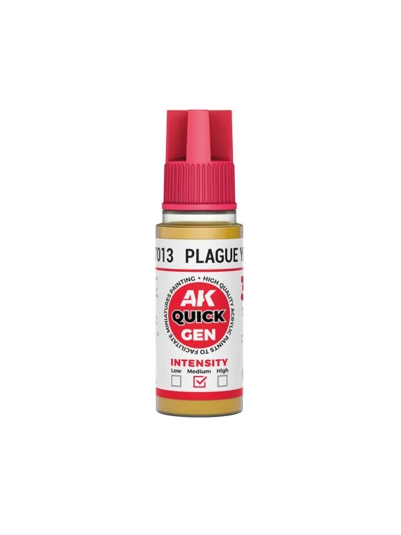 Compra Plague Yellow Quick Gen Color 18 ml (AK17013) de AK Interactive