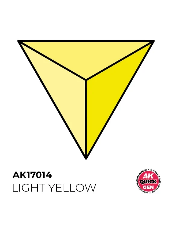Compra Light Yellow Quick Gen Color 18 ml (AK17014) de AK Interactive 