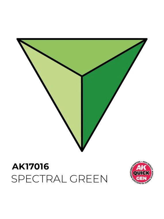 Compra Spectral Green Quick Gen Color 18 ml (AK17016) de AK Interactiv