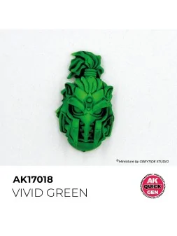 Compra Vivid Green Quick Gen Color 18 ml (AK17018) de AK Interactive a