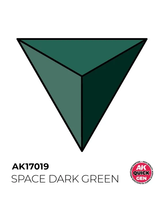 Compra Space Dark Green Quick Gen Color 18 ml (AK17019) de AK Interact