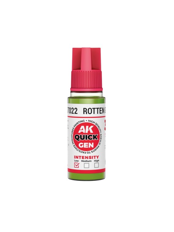 Forest Green Quick Gen Color 18 ml (AK17022) de AK Interactive en AK Quick Gen | La Cueva Roja
