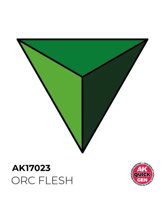 Compra Orc Flesh Quick Gen Color 18 ml (AK17023) de AK Interactive al 
