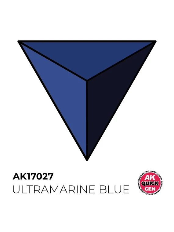 Compra Ultramarine Blue Quick Gen Color 18 ml (AK17027) de AK Interact