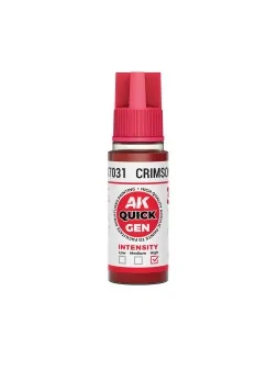 Compra Crimson Red Quick Gen Color 18 ml (AK17031) de AK Interactive a