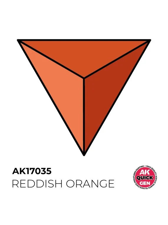 Compra Reddish Orange Quick Gen Color 18 ml (AK17035) de AK Interactiv