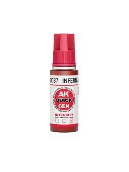 Compra Infernal Red Quick Gen Color 18 ml (AK17037) de AK Interactive 