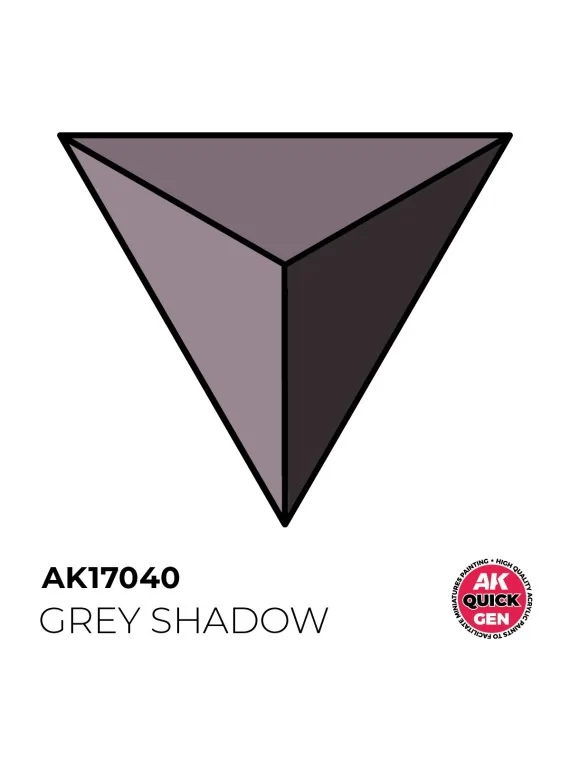 Compra Grey Shadow Quick Gen Color 18 ml (AK17040) de AK Interactive a