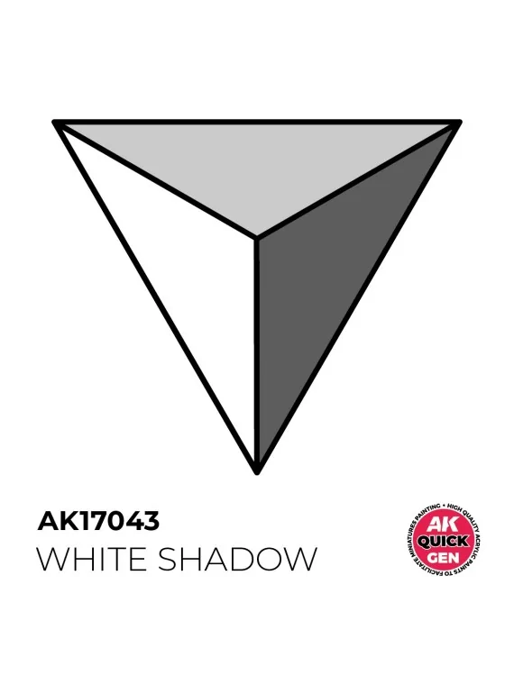 Compra White Shadow Quick Gen Color 18 ml (AK17043) de AK Interactive 