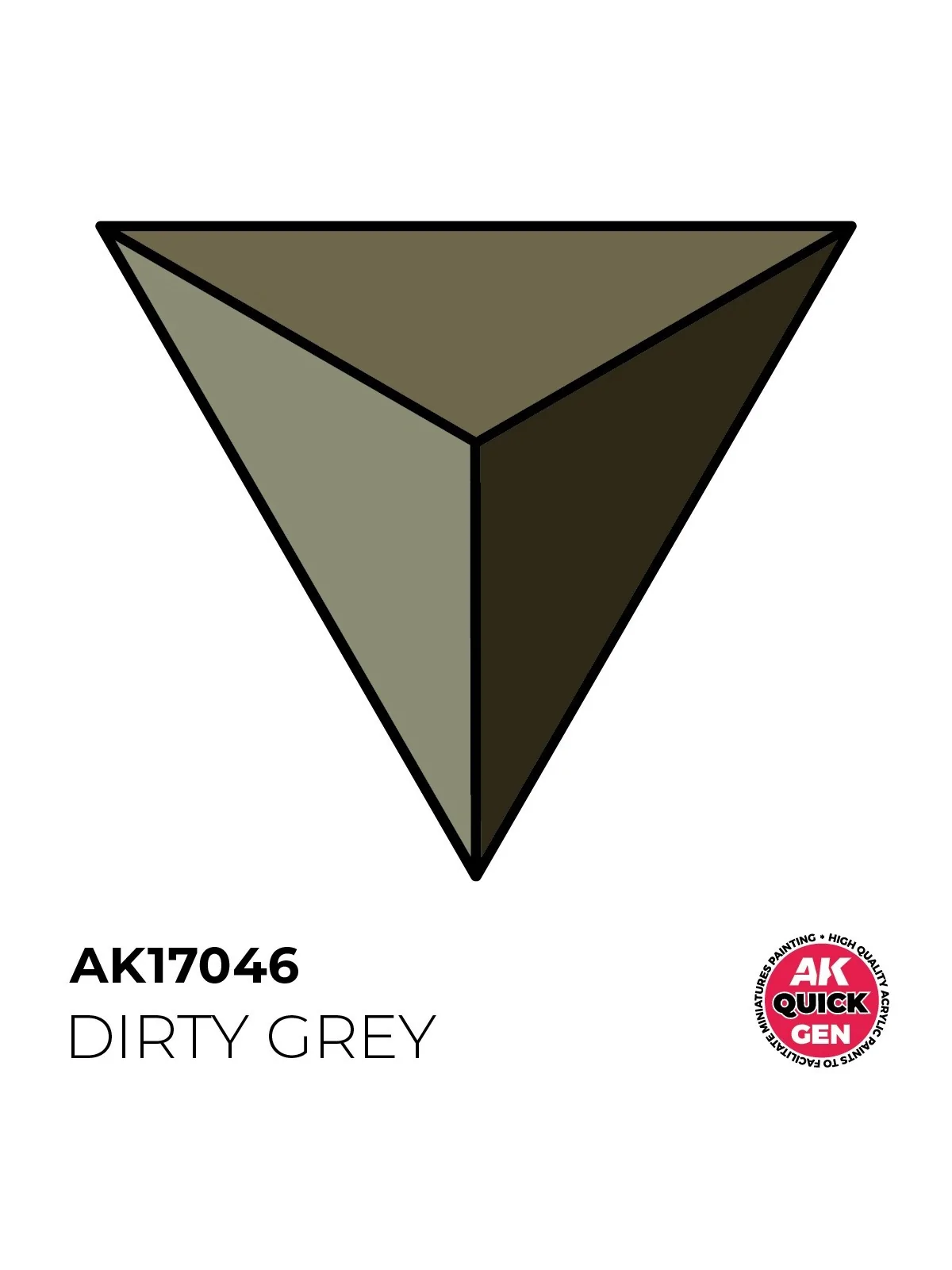 Compra Dirty Grey Quick Gen Color 18 ml (AK17046) de AK Interactive al