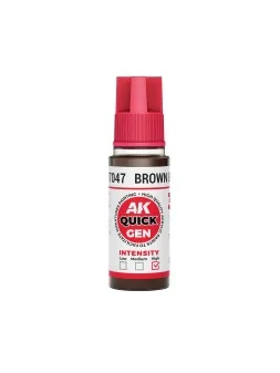 Compra Brown Black Quick Gen Color 18 ml (AK17047) de AK Interactive a