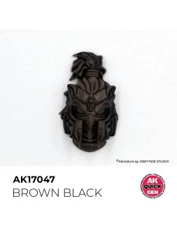 Compra Brown Black Quick Gen Color 18 ml (AK17047) de AK Interactive a