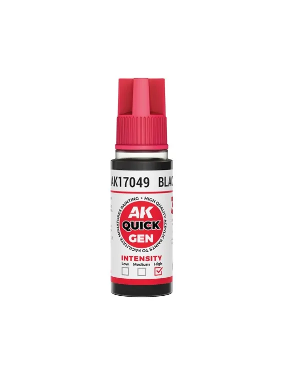 Compra Black Quick Gen Color 18 ml (AK17049) de AK Interactive al mejo