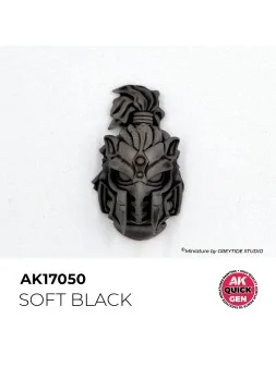 Compra Soft Black Quick Gen Color 18 ml (AK17050) de AK Interactive al