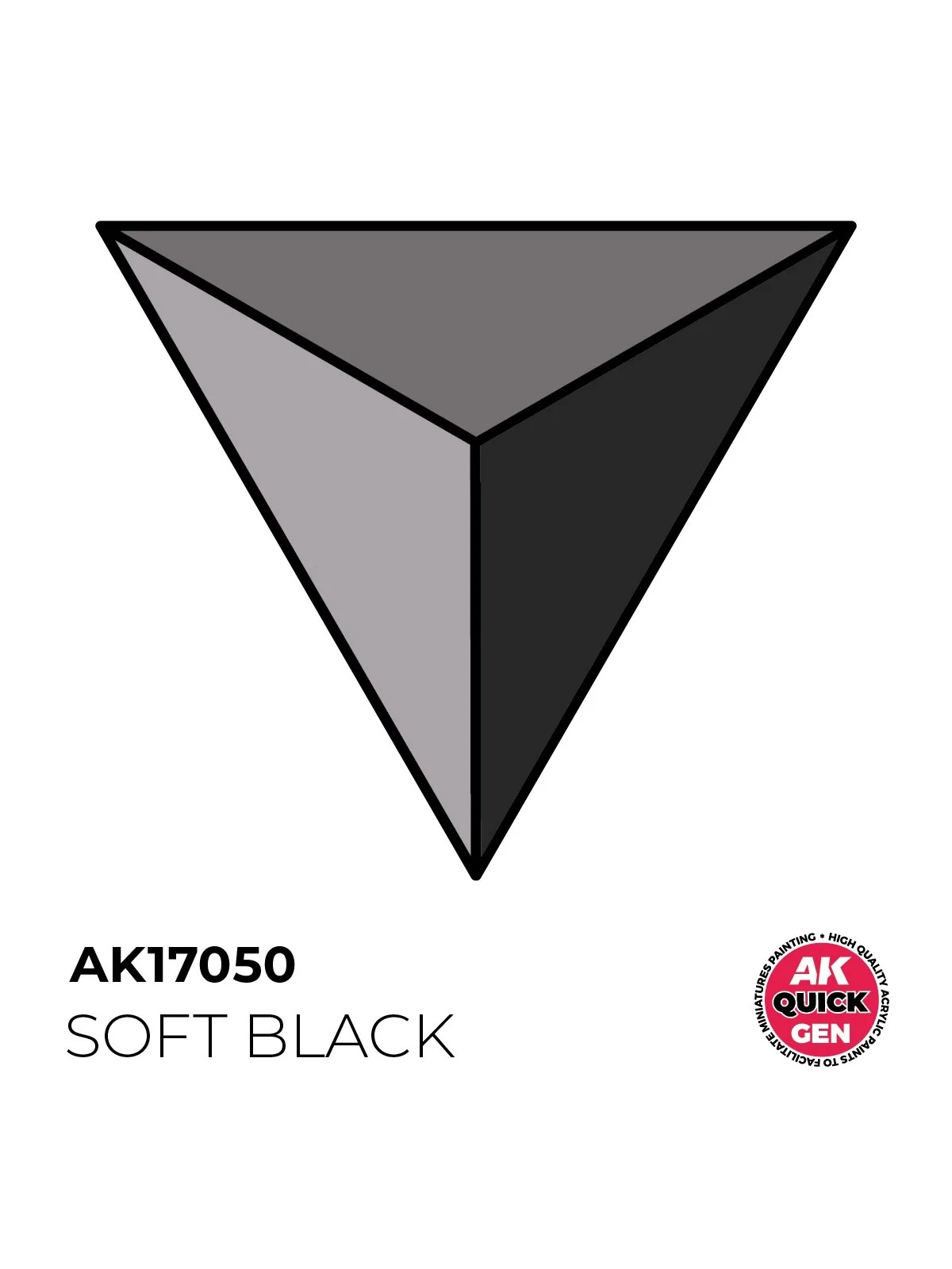 Compra Soft Black Quick Gen Color 18 ml (AK17050) de AK Interactive al