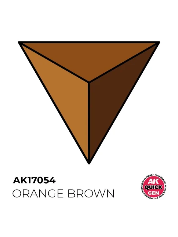 Compra Orange Brown Quick Gen Color 18 ml (AK17054) de AK Interactive 